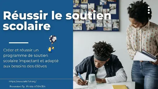 Réussir le soutien scolaire