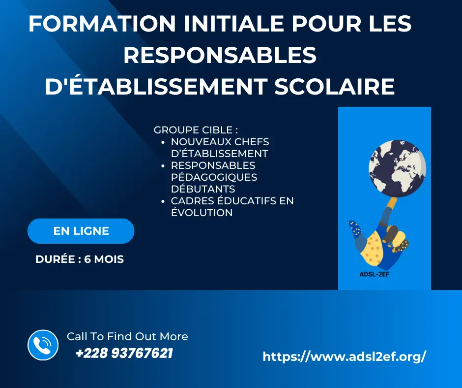 Formation Initiale pour les Responsables d'Établissement Scolaire