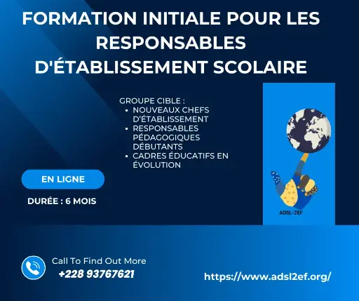 Formation Initiale pour les Responsables d'Établissement Scolaire